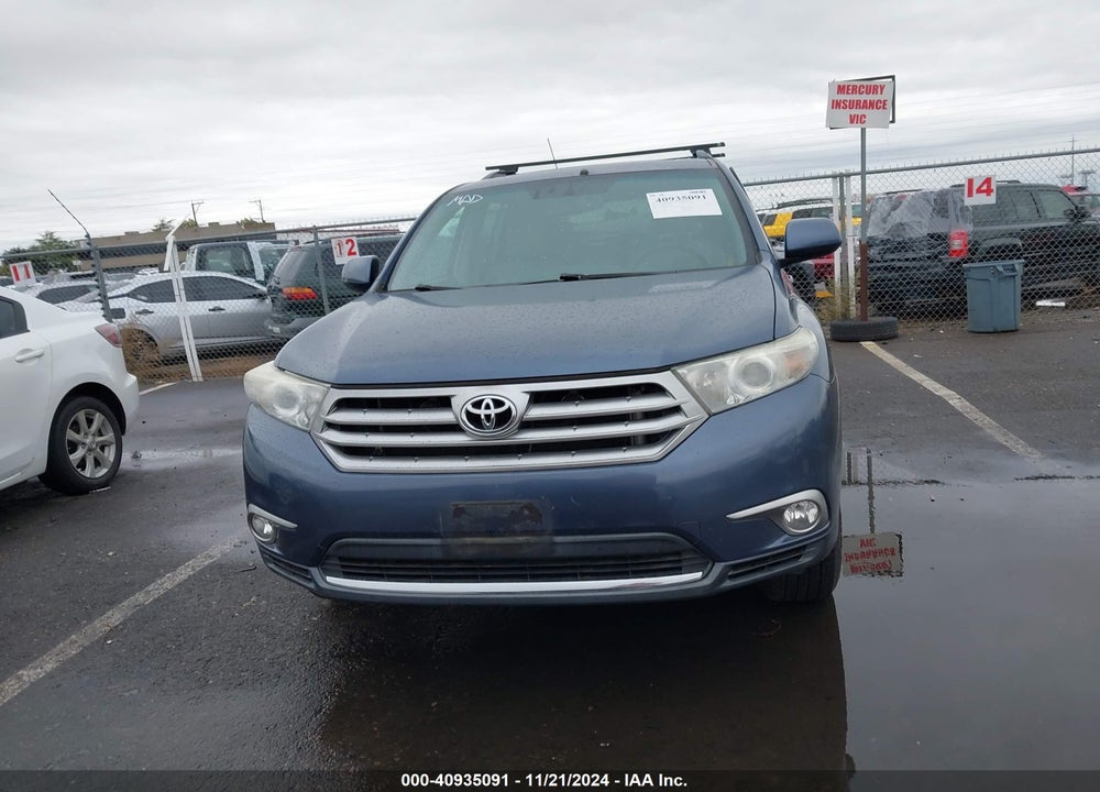 2013 TOYOTA HIGHLANDER SE V6 VIN: 5TDBK3EH3DS245655