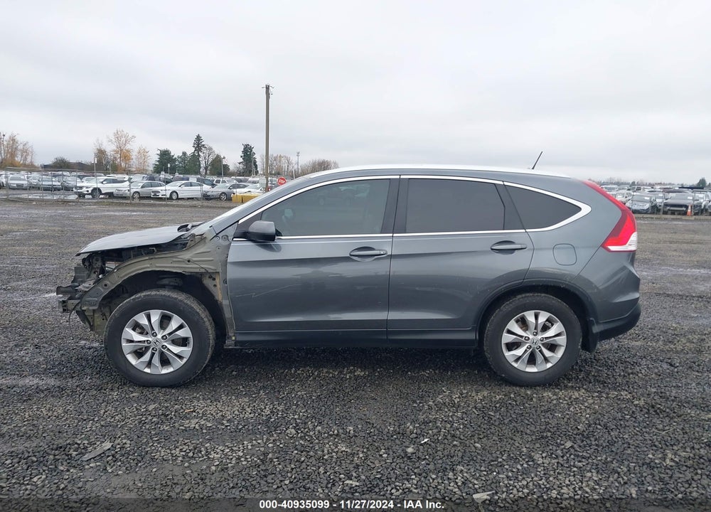 2013 HONDA CR-V EX-L VIN: 2HKRM4H77DH633463