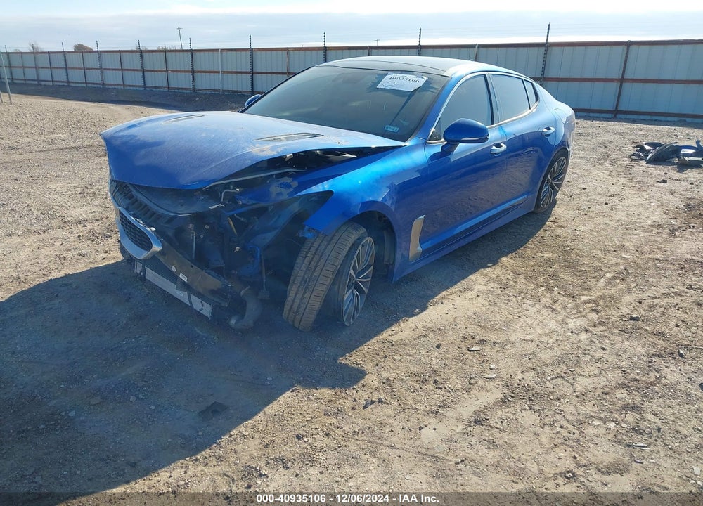 2018 KIA STINGER VIN: KNAE25LA9J6014461