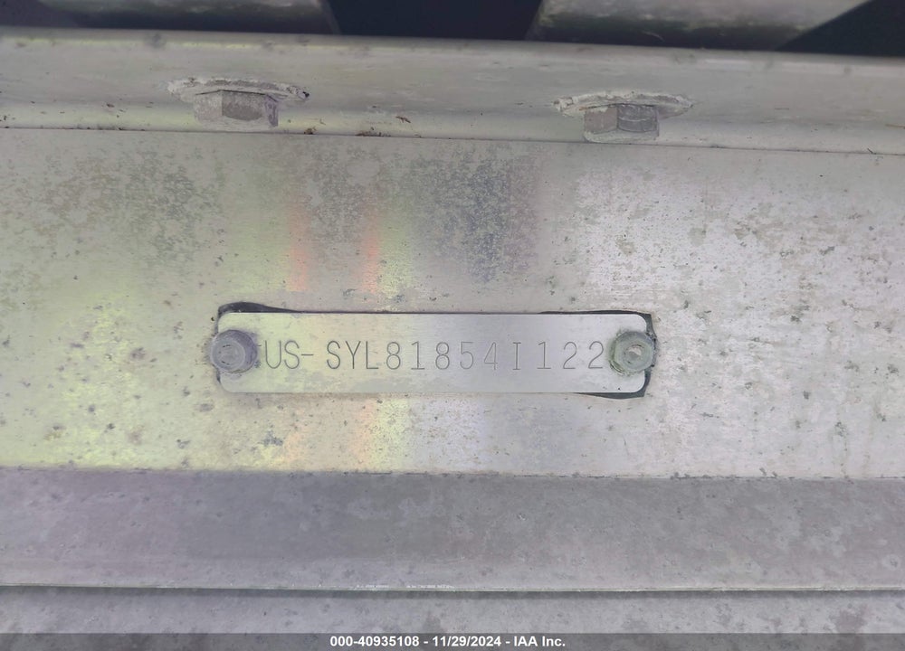 2022 SYLVAN OTHER VIN: SYL81854I122