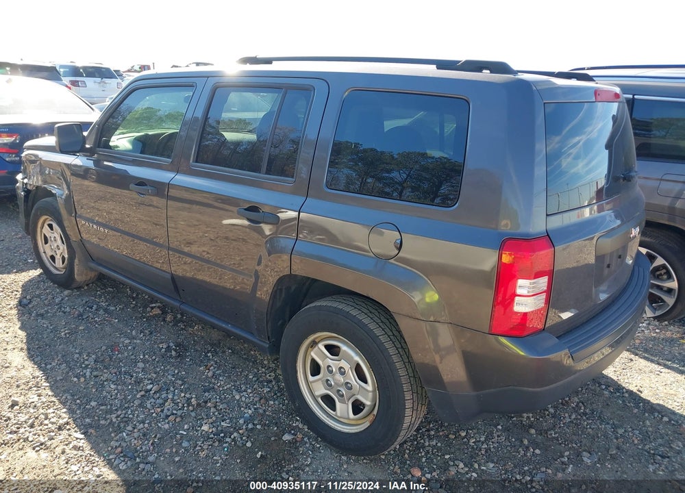 2015 JEEP PATRIOT SPORT VIN: 1C4NJPBB7FD428174