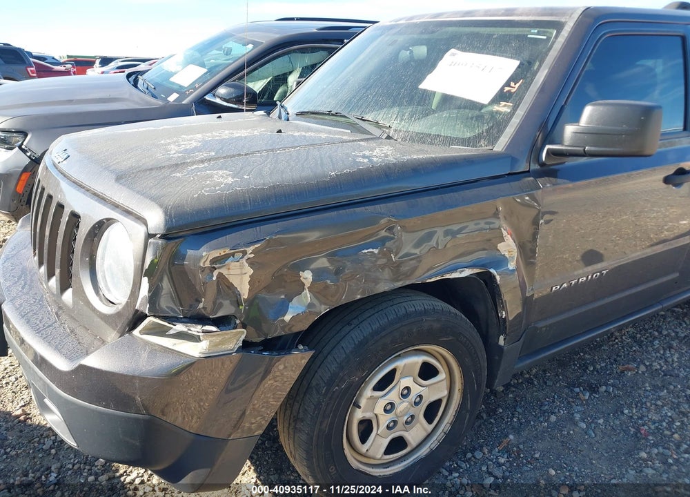 2015 JEEP PATRIOT SPORT VIN: 1C4NJPBB7FD428174