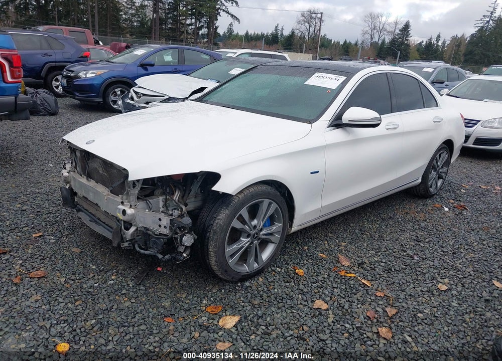 2017 MERCEDES-BENZ C 350E LUXURY VIN: 55SWF4HB6HU224407