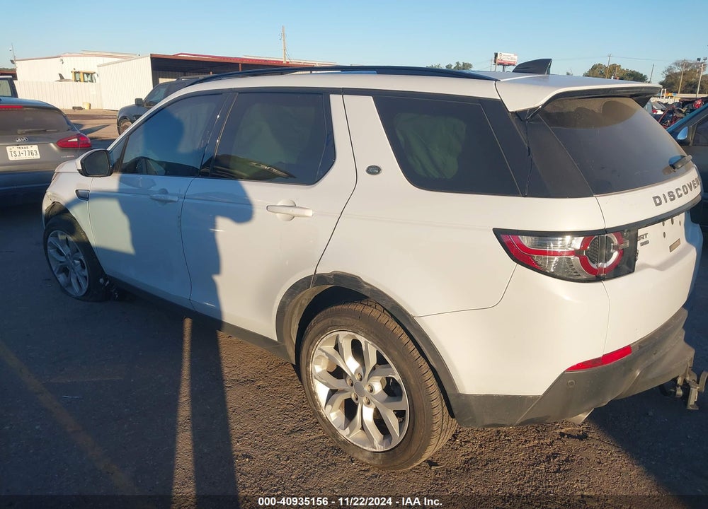 2019 LAND ROVER DISCOVERY SPORT HSE/LANDMARK EDITION VIN: SALCR2FX1KH802038