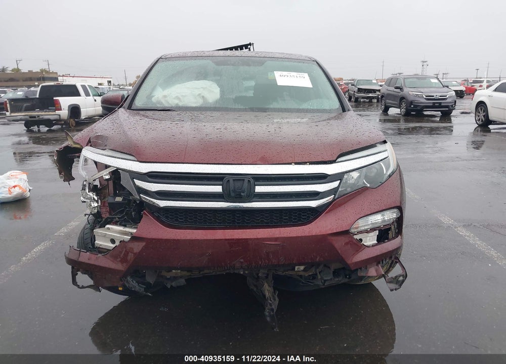 2018 HONDA PILOT EX-L VIN: 5FNYF6H58JB047851