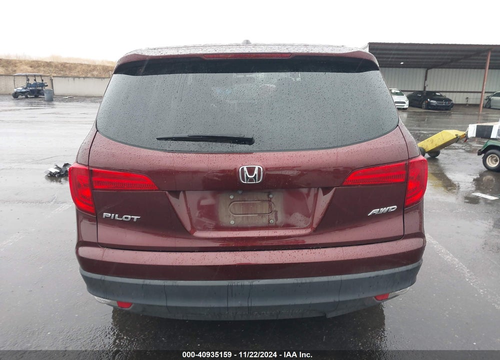 2018 HONDA PILOT EX-L VIN: 5FNYF6H58JB047851
