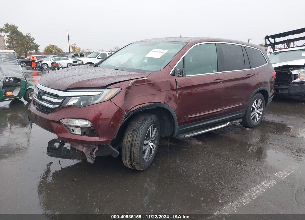 2018 HONDA PILOT EX-L VIN: 5FNYF6H58JB047851