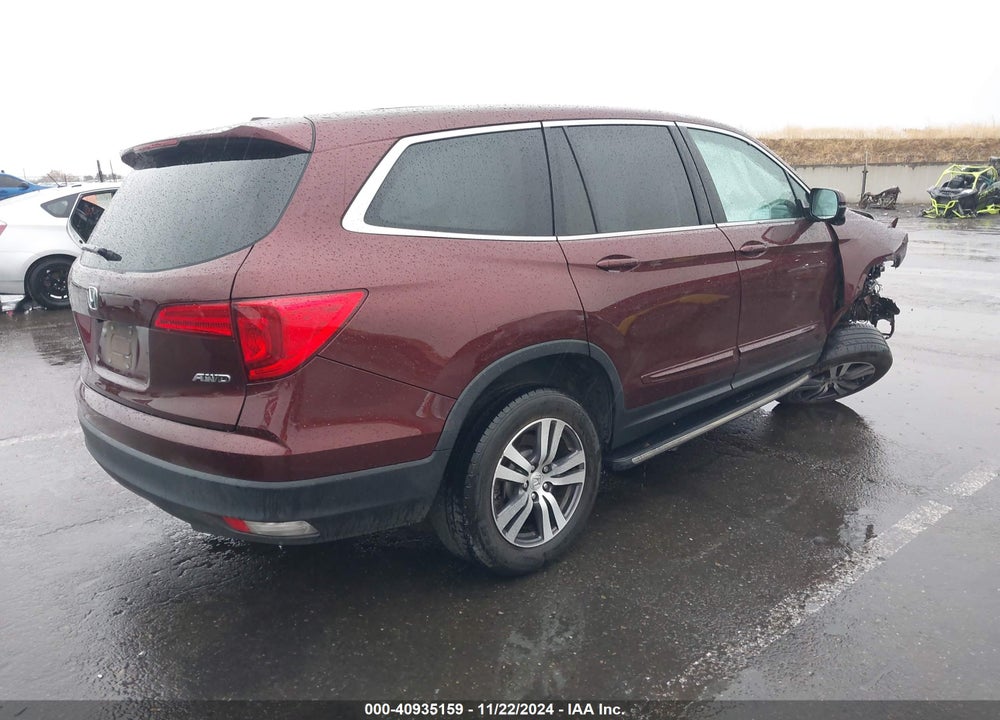 2018 HONDA PILOT EX-L VIN: 5FNYF6H58JB047851
