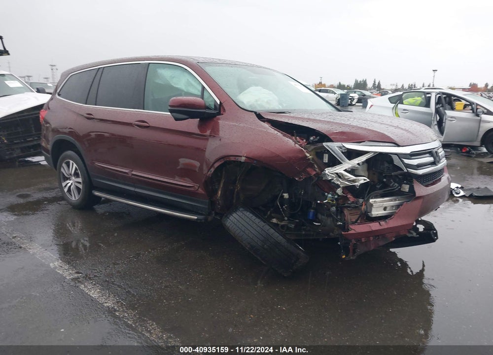 2018 HONDA PILOT EX-L VIN: 5FNYF6H58JB047851