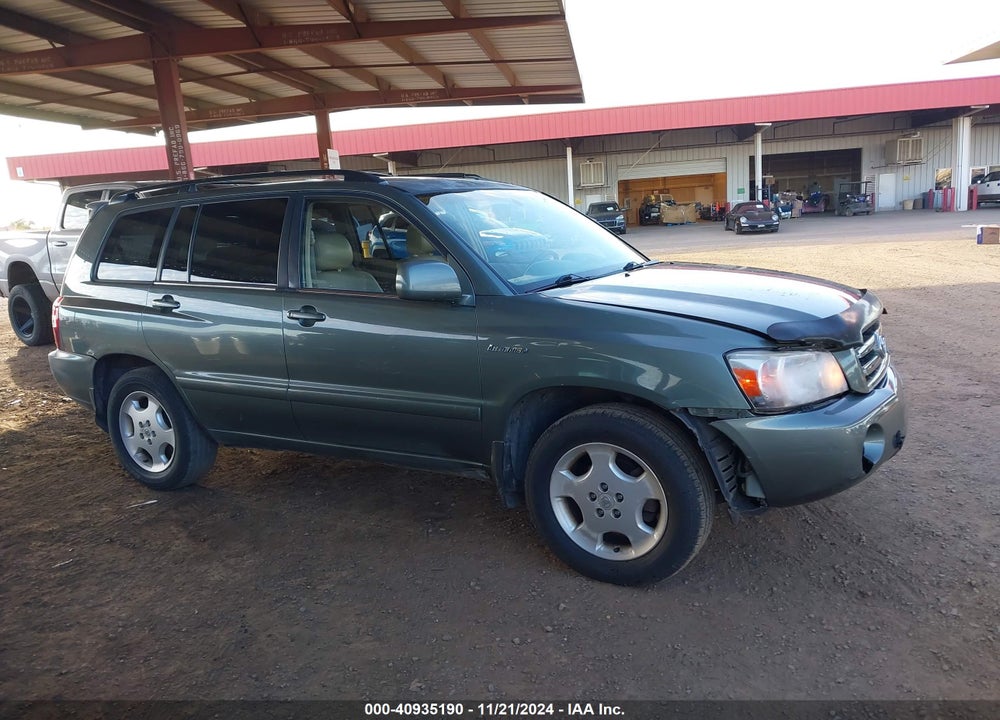 2004 TOYOTA HIGHLANDER LIMITED V6 VIN: JTEEP21A040020268