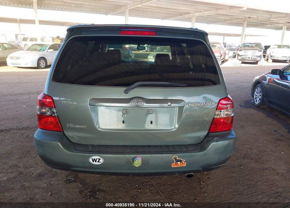 2004 TOYOTA HIGHLANDER LIMITED V6 VIN: JTEEP21A040020268