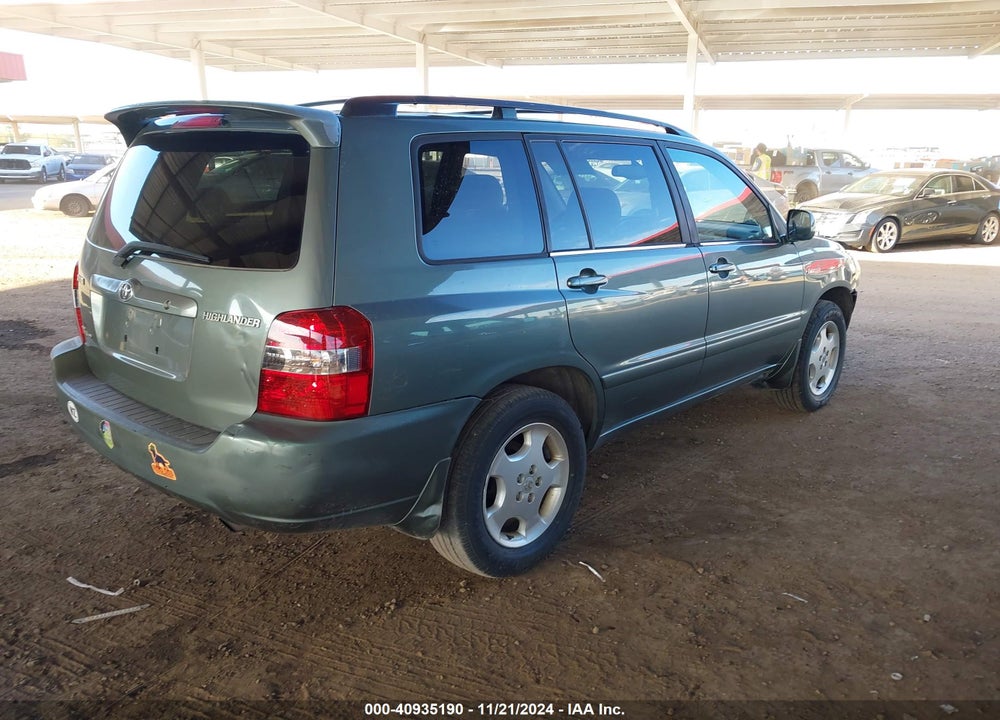 2004 TOYOTA HIGHLANDER LIMITED V6 VIN: JTEEP21A040020268