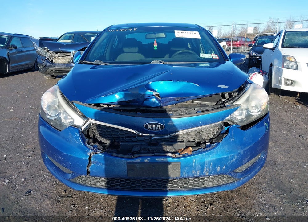 2014 KIA FORTE LX VIN: KNAFX4A61E5182900