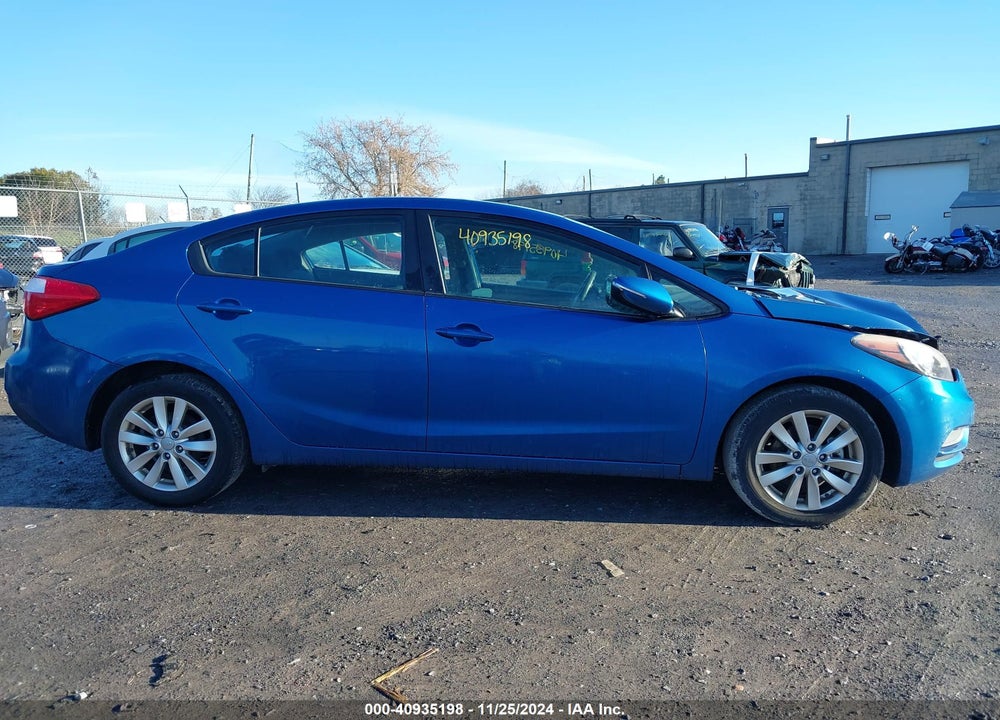2014 KIA FORTE LX VIN: KNAFX4A61E5182900