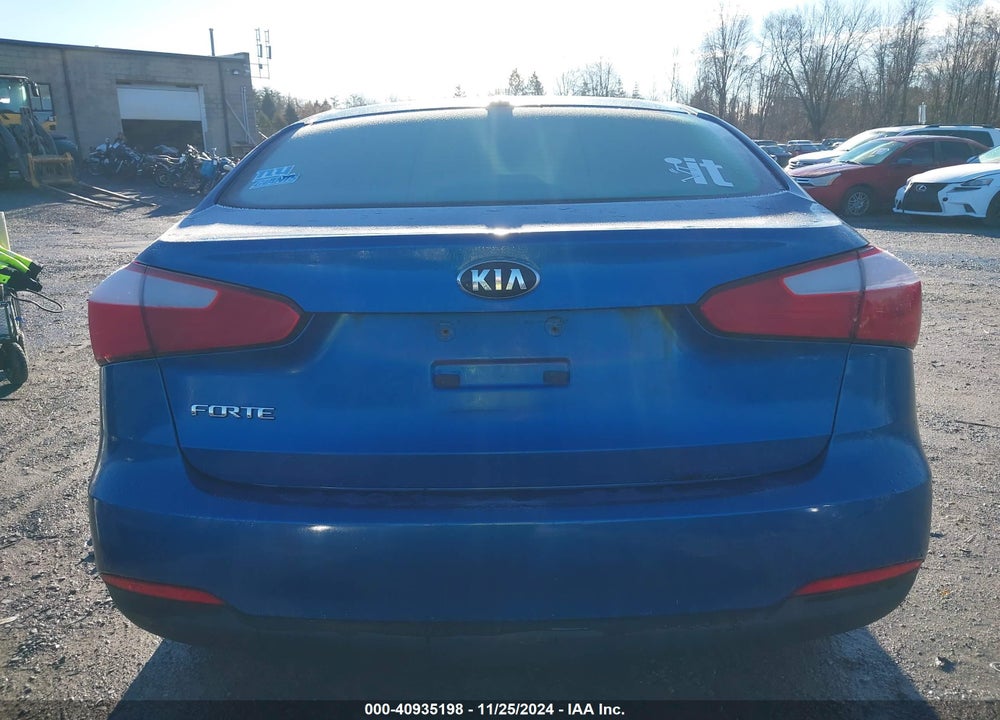 2014 KIA FORTE LX VIN: KNAFX4A61E5182900