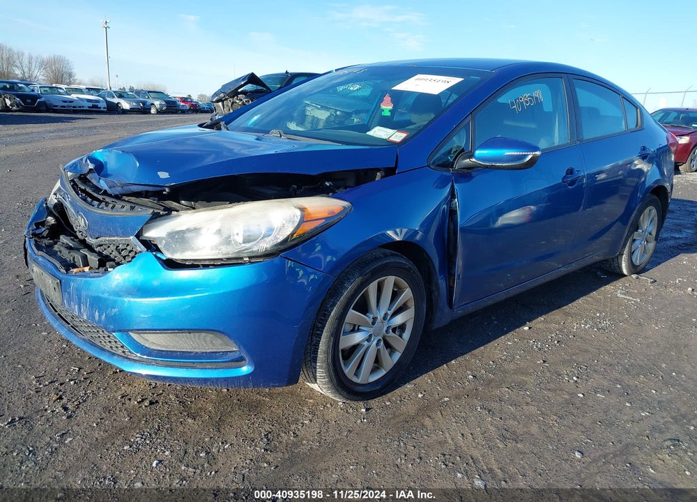 2014 KIA FORTE LX VIN: KNAFX4A61E5182900