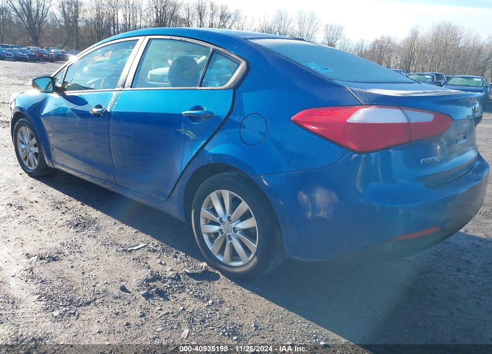 2014 KIA FORTE LX VIN: KNAFX4A61E5182900