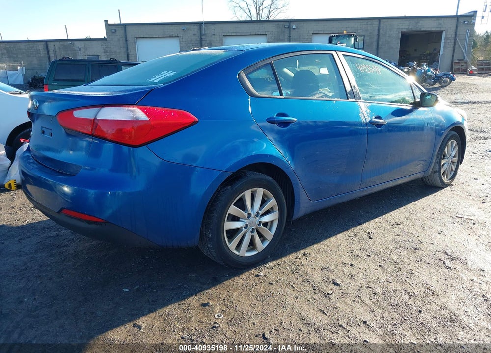 2014 KIA FORTE LX VIN: KNAFX4A61E5182900