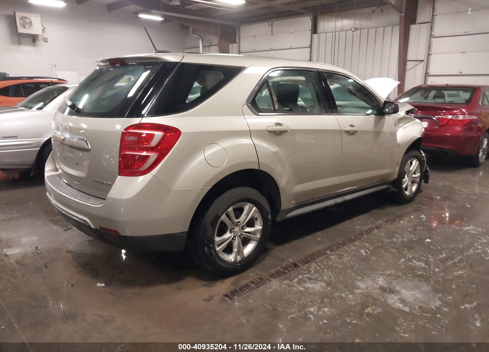 2016 CHEVROLET EQUINOX LS VIN: 2GNALBEK0G1156790