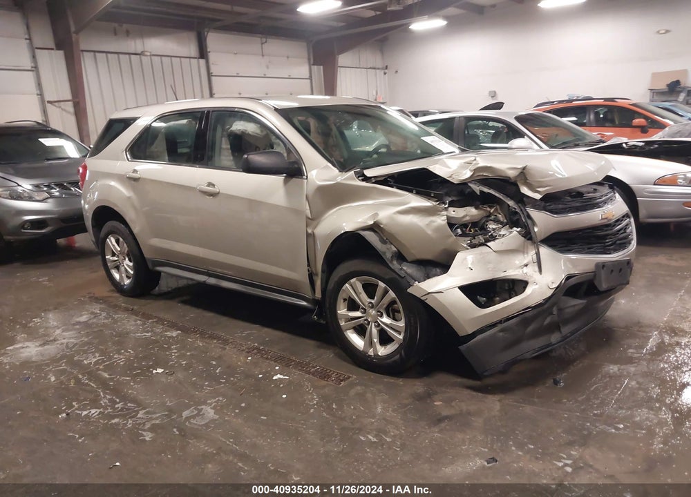 2016 CHEVROLET EQUINOX LS VIN: 2GNALBEK0G1156790