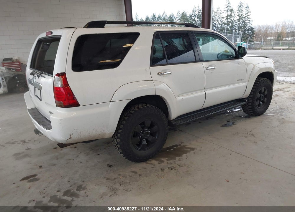 2006 TOYOTA 4RUNNER SR5 V6 VIN: JTEBU14R860098534