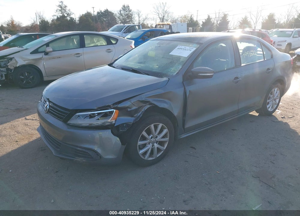 2011 VOLKSWAGEN JETTA 2.5L SE VIN: 3VWDZ7AJ8BM319005