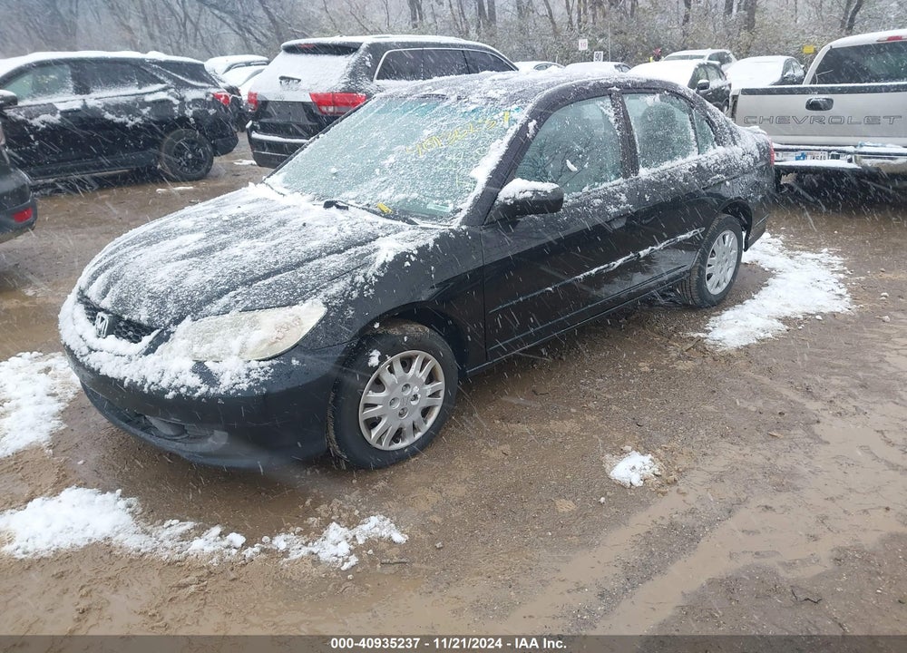 2004 HONDA CIVIC LX VIN: 2HGES16594H510231