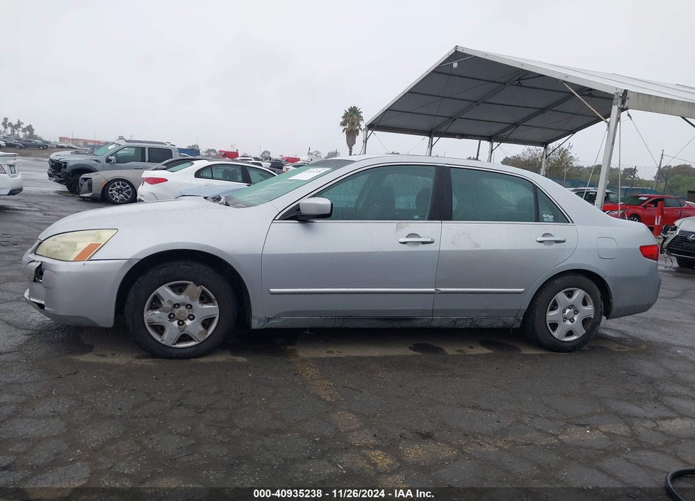 2005 HONDA ACCORD 2.4 LX VIN: 1HGCM56455A105337