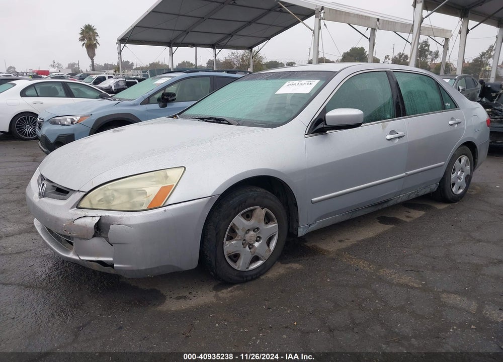 2005 HONDA ACCORD 2.4 LX VIN: 1HGCM56455A105337