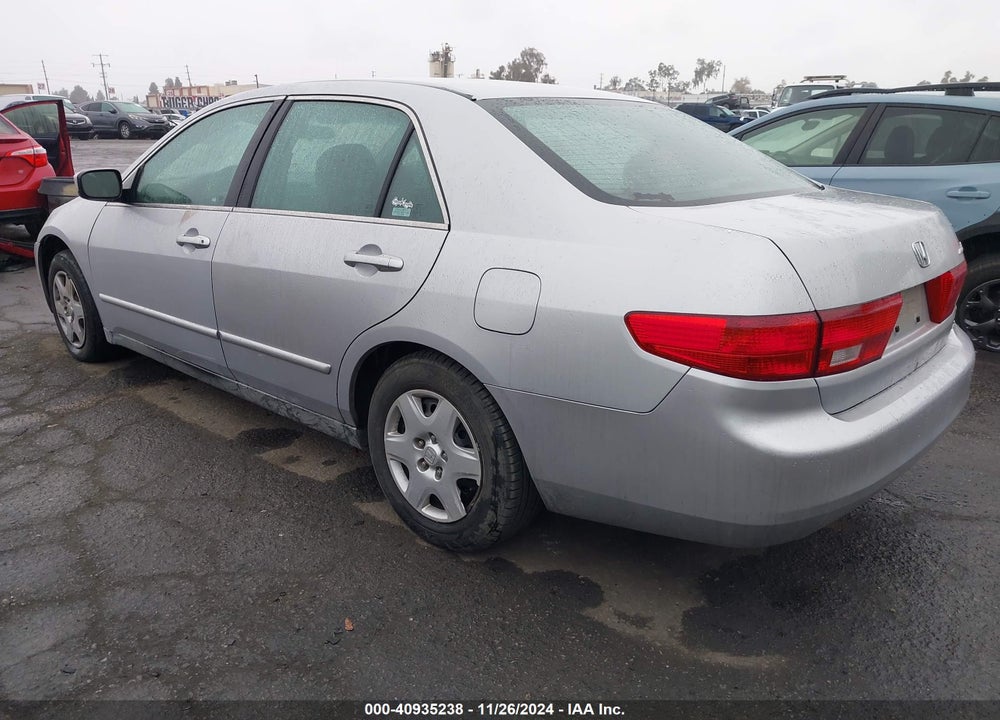 2005 HONDA ACCORD 2.4 LX VIN: 1HGCM56455A105337