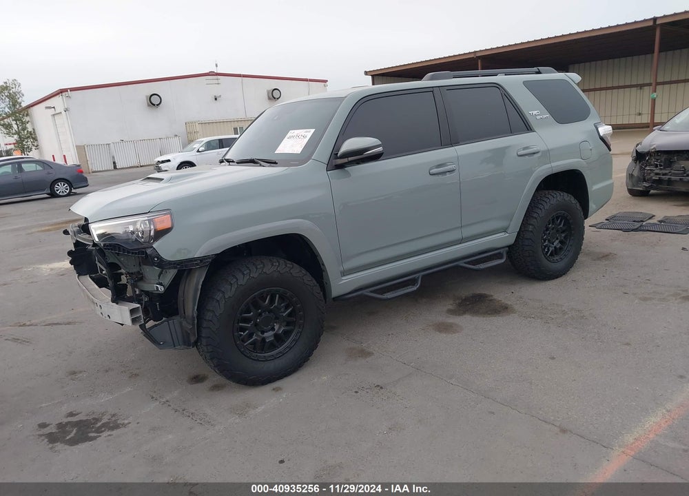 2022 TOYOTA 4RUNNER TRD SPORT VIN: JTESU5JR7N6065337