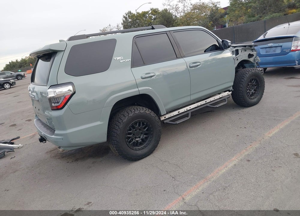 2022 TOYOTA 4RUNNER TRD SPORT VIN: JTESU5JR7N6065337