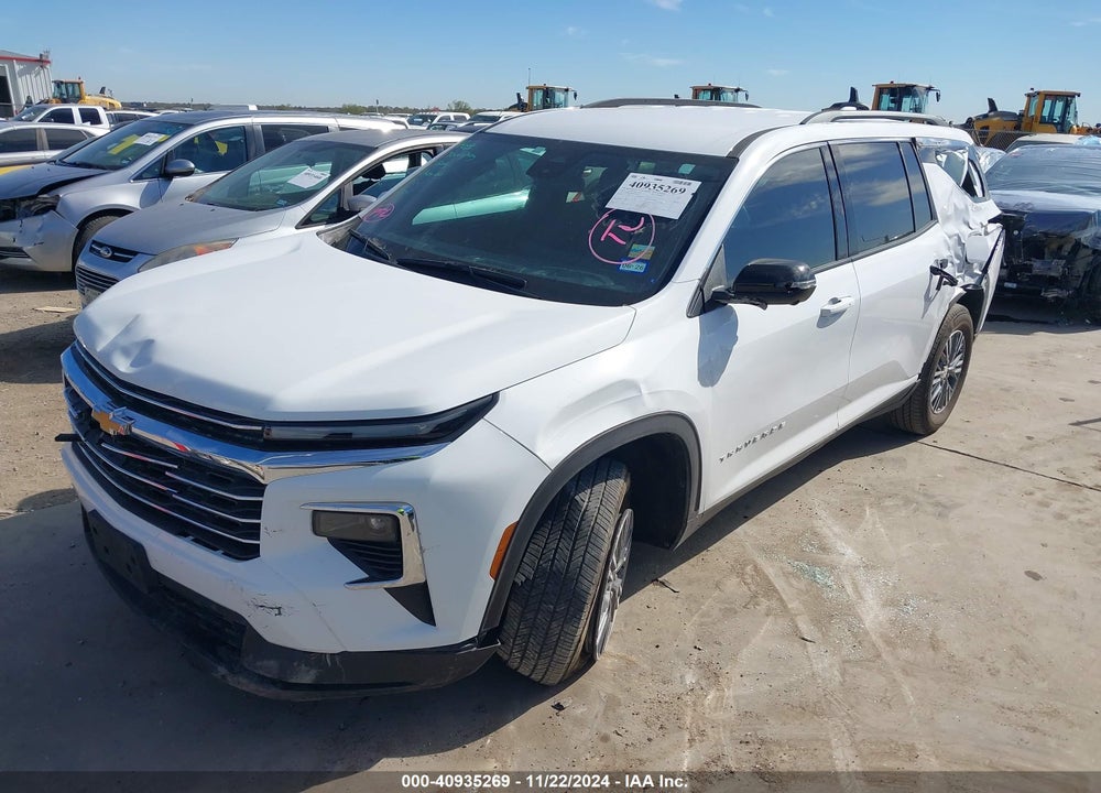 2024 CHEVROLET TRAVERSE FWD LT VIN: 1GNERGKS6RJ155704