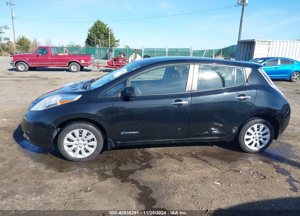 2015 NISSAN LEAF S VIN: 1N4AZ0CPXFC307367