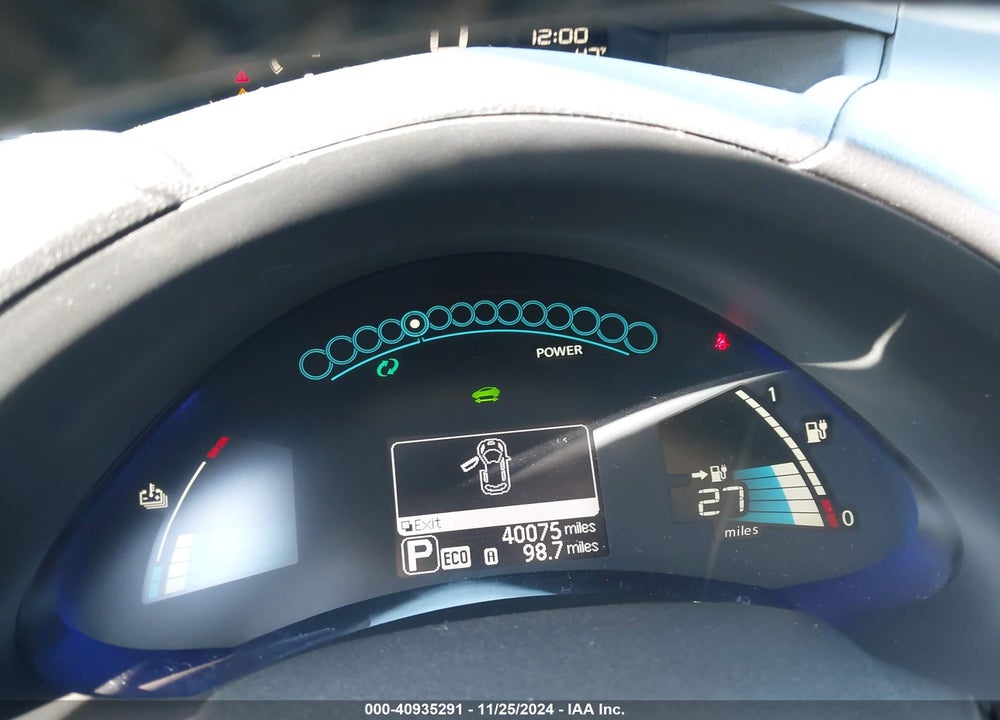 2015 NISSAN LEAF S VIN: 1N4AZ0CPXFC307367