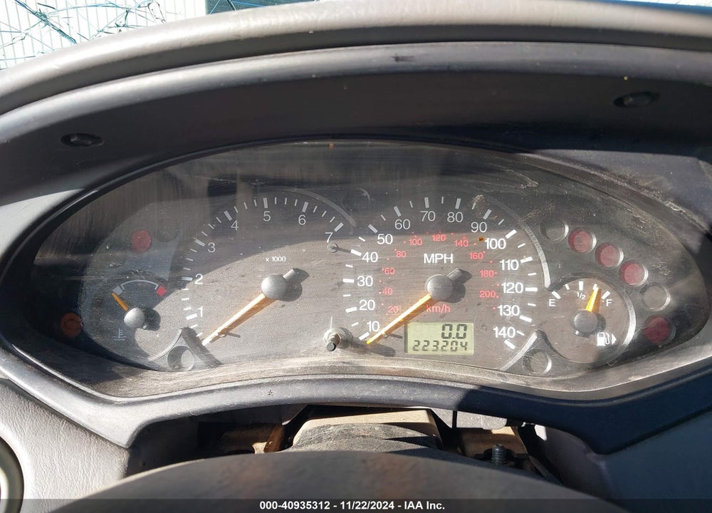 2002 FORD FOCUS ZTS VIN: 1FAFP38372W197762