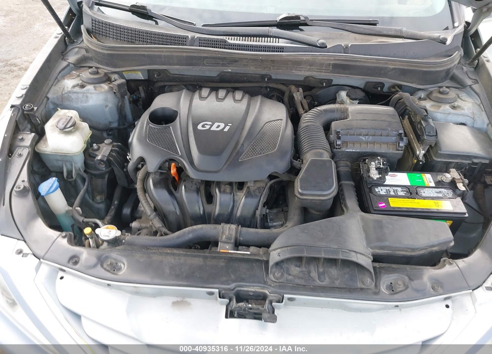 2013 HYUNDAI SONATA GLS VIN: 5NPEB4AC4DH641449