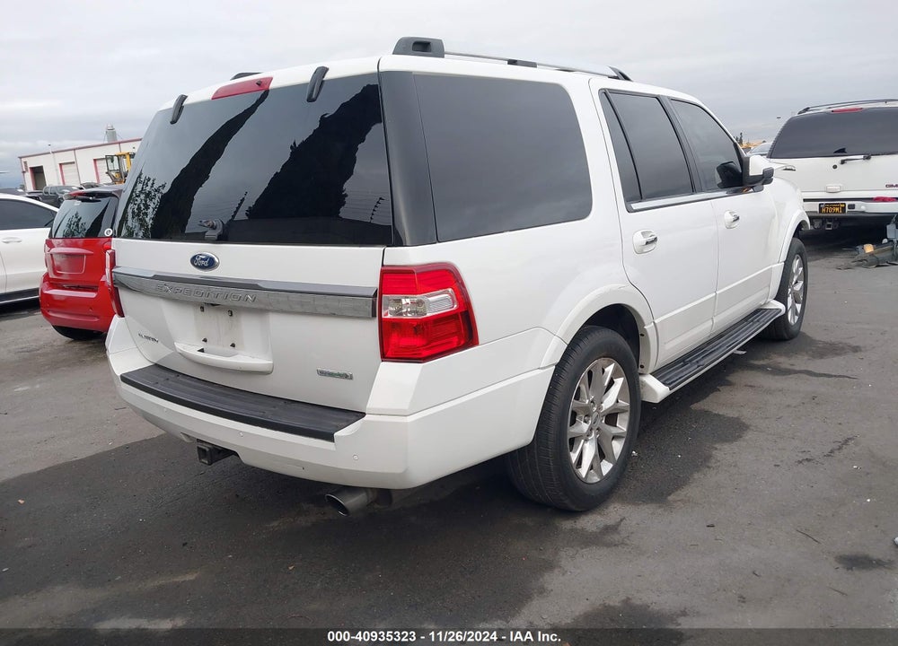 2016 FORD EXPEDITION LIMITED VIN: 1FMJU1KT5GEF12920