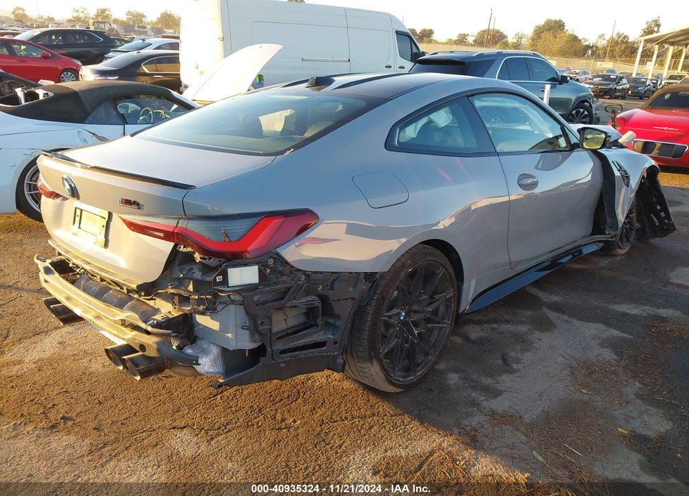2024 BMW M4 COMPETITION VIN: WBS33AZ09RCP70134