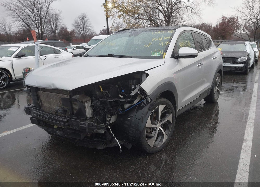 2016 HYUNDAI TUCSON LIMITED VIN: KM8J3CA27GU208792