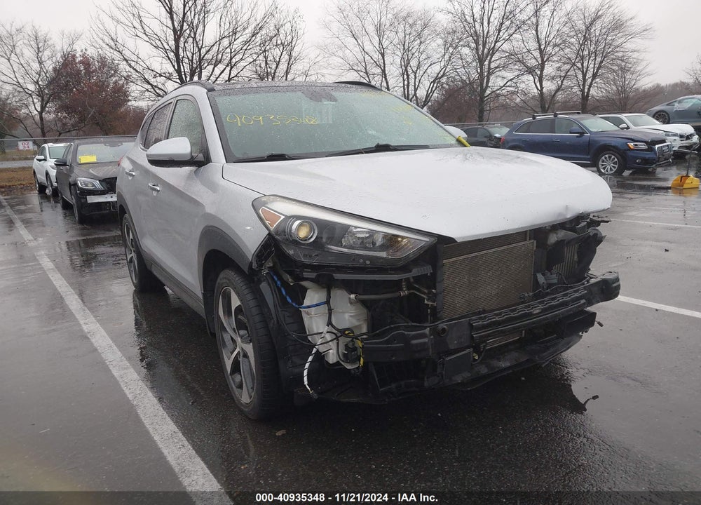 2016 HYUNDAI TUCSON LIMITED VIN: KM8J3CA27GU208792