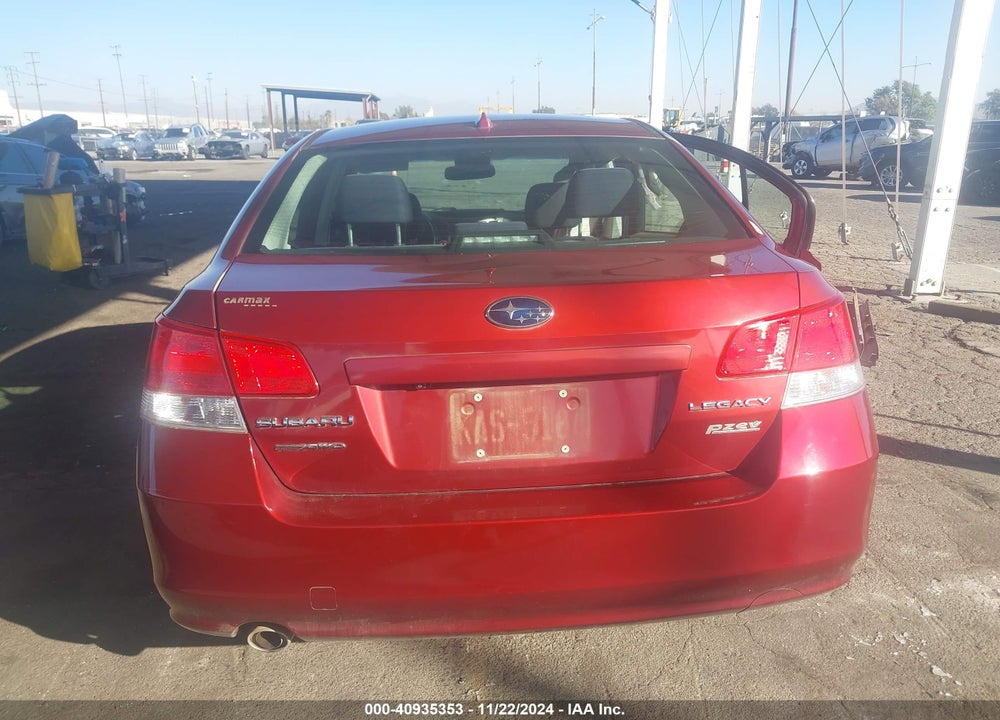 2014 SUBARU LEGACY VIN: 4S3BMBD6XE3003257