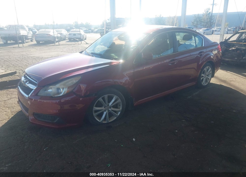 2014 SUBARU LEGACY VIN: 4S3BMBD6XE3003257