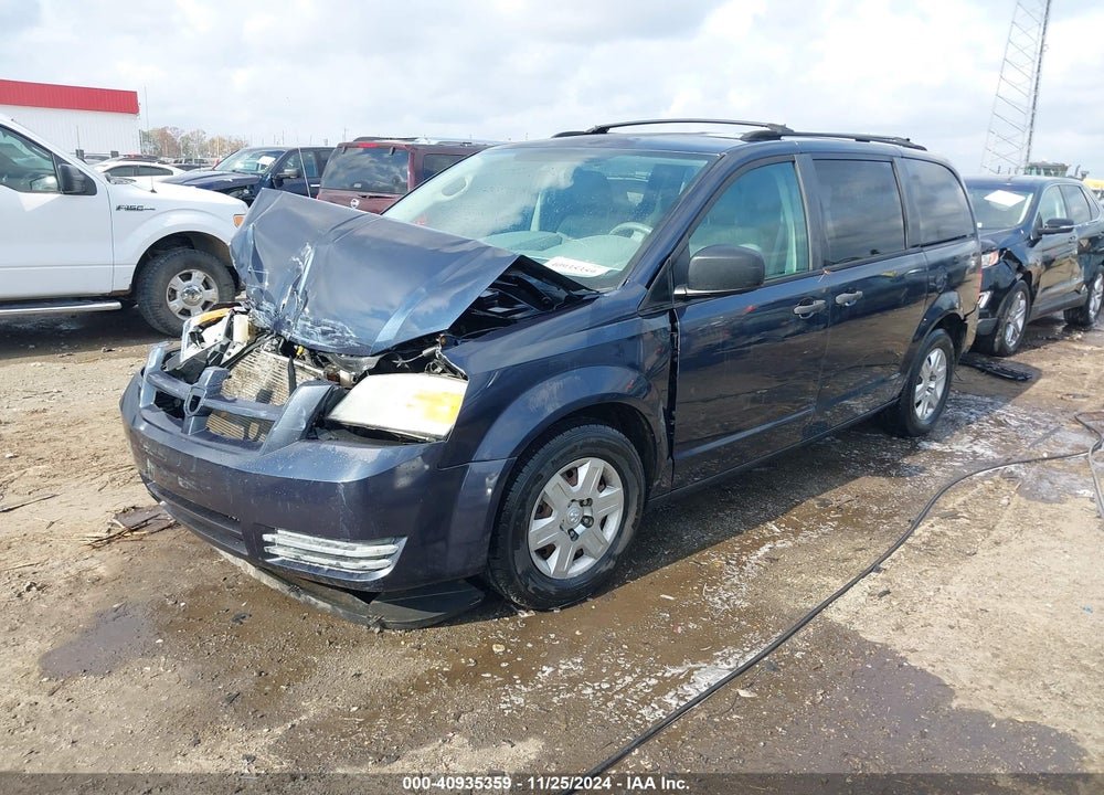 2008 DODGE GRAND CARAVAN SE VIN: 1D8HN44H88B189512