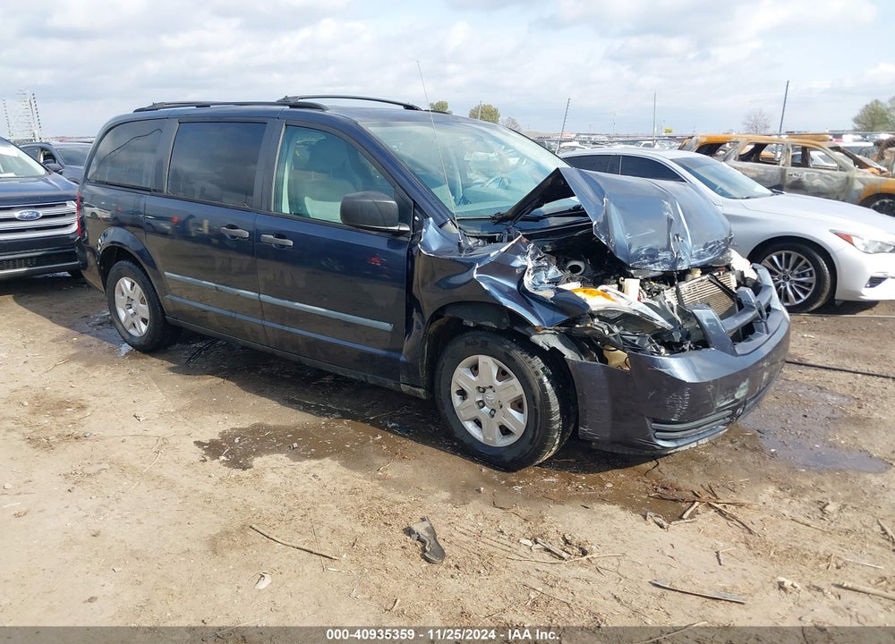 2008 DODGE GRAND CARAVAN SE VIN: 1D8HN44H88B189512