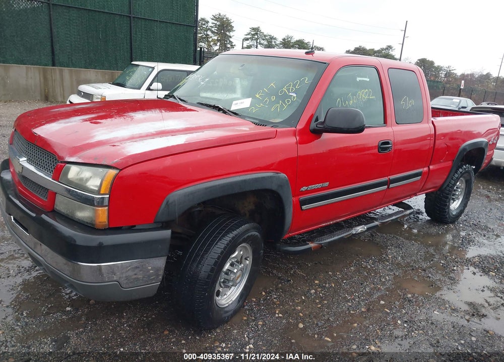 2003 CHEVROLET SILVERADO 2500HD LT VIN: 1GCHK29U93E165955