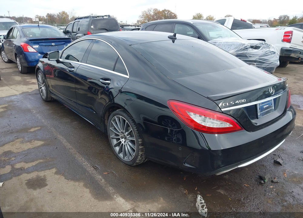 2015 MERCEDES-BENZ CLS 400 4MATIC VIN: WDDLJ6HB1FA145706