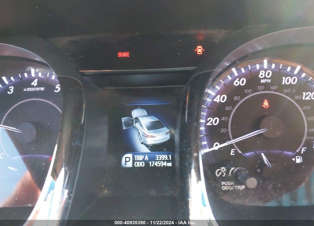 2013 TOYOTA AVALON XLE PREMIUM VIN: 4T1BK1EB9DU011169