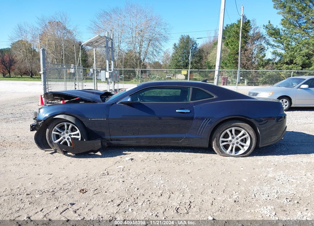 2015 CHEVROLET CAMARO 2LS VIN: 2G1FB1E39F9261583