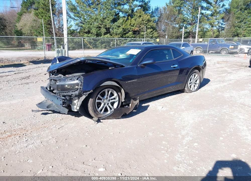 2015 CHEVROLET CAMARO 2LS VIN: 2G1FB1E39F9261583